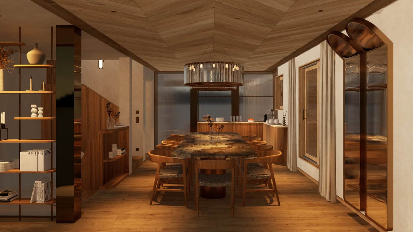 Chalet Des Légendes ‑ Salle à manger