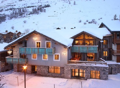 Chalet Lhotse ‑ Vue extérieure arrière du chalet